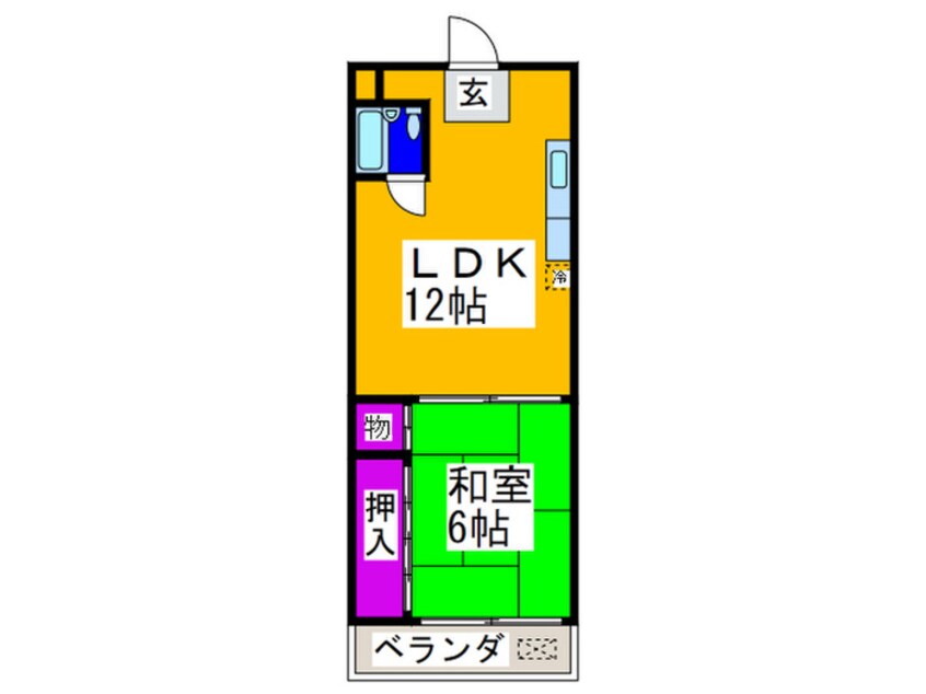 間取図 ルミエールマンション