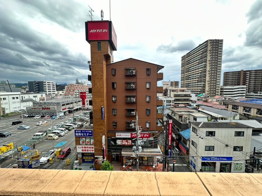 室内からの展望 Ｍ　ＰＬＡＺＡ香里壱番館