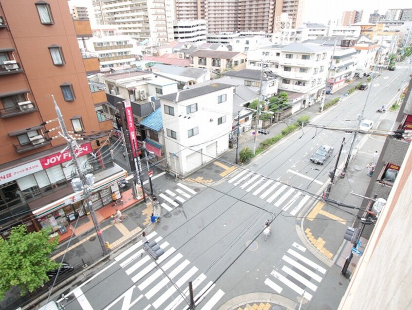 室内からの展望 Ｍ　ＰＬＡＺＡ香里壱番館