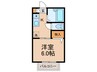 フレンドリ－みづほ 1Kの間取り