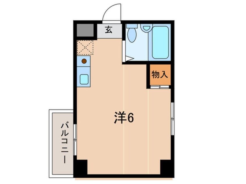 間取図 プリメゾン西明石