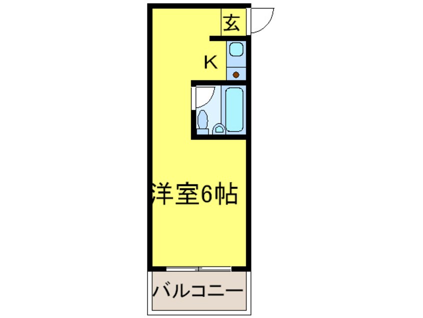 間取図 ハイム・ラペ