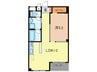 KOSHIENGUCHI HOUSE 1LDKの間取り