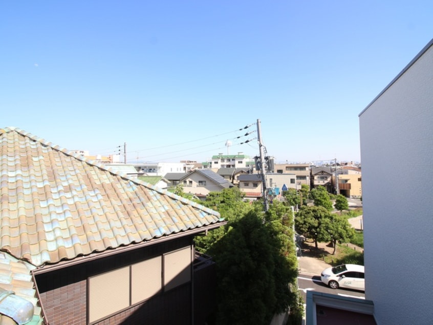 室内からの展望 Lumbini桜塚