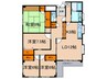 レジデンス國富（３０２） 4LDKの間取り