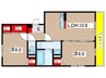 D-room瀬戸川 2LDKの間取り