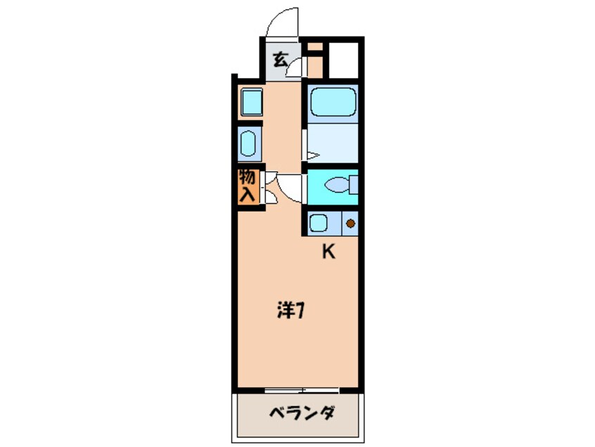 間取図 レジ－ナ西宮北口