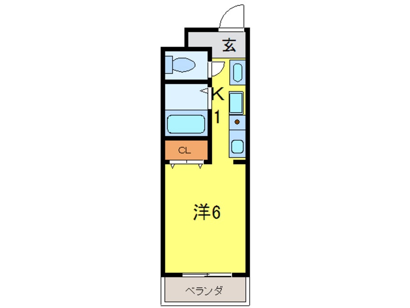 間取図 レジーナ西宮北口Ⅱ