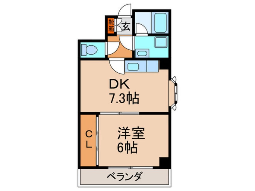 間取図 エクセレント藤田