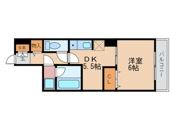 間取図 ﾗｲｵﾝｽﾞﾏﾝｼｮﾝ四条堀川第2(305)