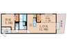 仮)D-ROOM　東矢倉 2LDKの間取り