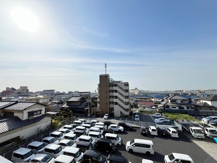 室内からの展望 プリムヴェ－ル池田