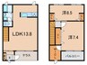 シャーメゾン北夙川Ａ 2LDKの間取り