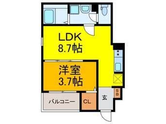 間取図 F+style八尾・植松町