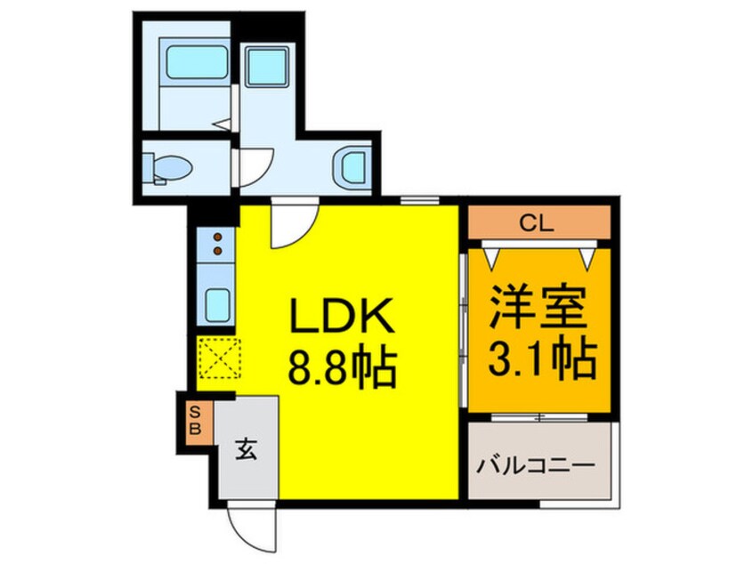 間取図 F+style八尾・植松町