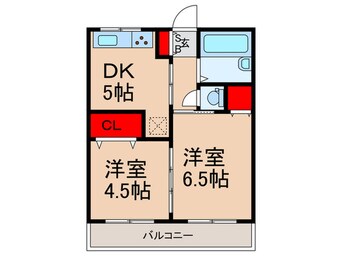 間取図 ナニワマンション