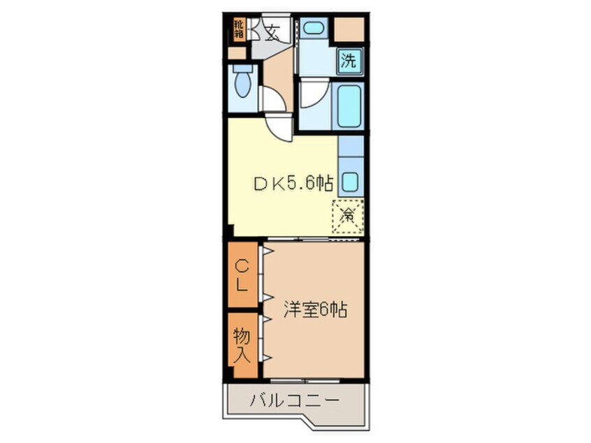 間取図 ベルナ－ド・コンフォ－ト