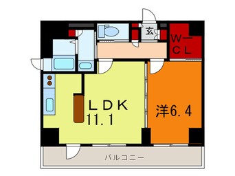 間取図 パラッツォロッサ