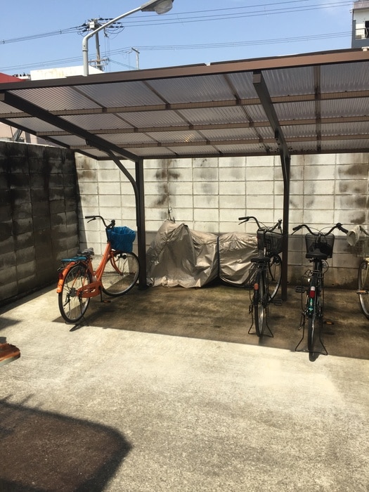 駐輪場 中央マンション