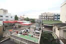 室内からの展望 中央マンション