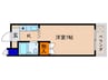 ブランシェ木下 1Kの間取り
