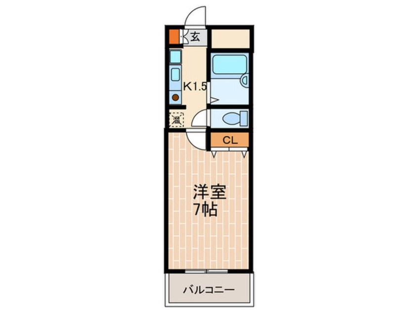 間取図 オ－ド夙川