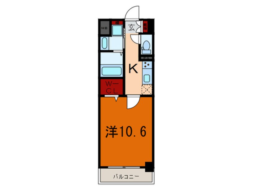 間取図 エル・イソベ三宮