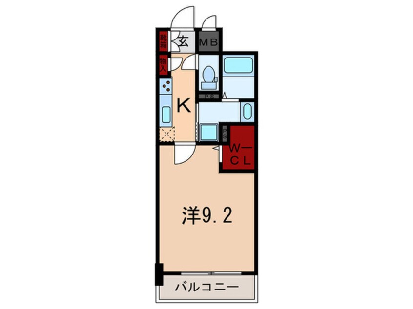 間取図 エル・イソベ三宮
