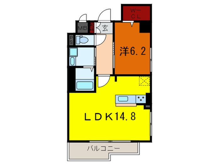 間取り図 エル・イソベ三宮