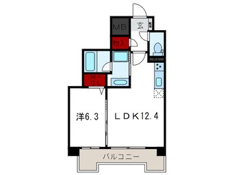 間取図 エル・イソベ三宮