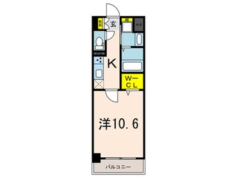 間取図 エル・イソベ三宮