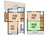 北村住宅 3DKの間取り