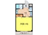 エクセルまつたに 1Kの間取り