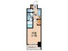 S-RESIDENCE阿波座WEST 1Kの間取り