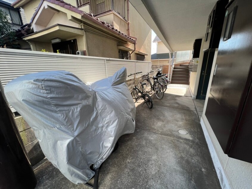 駐輪場 マンションくすのきの丘