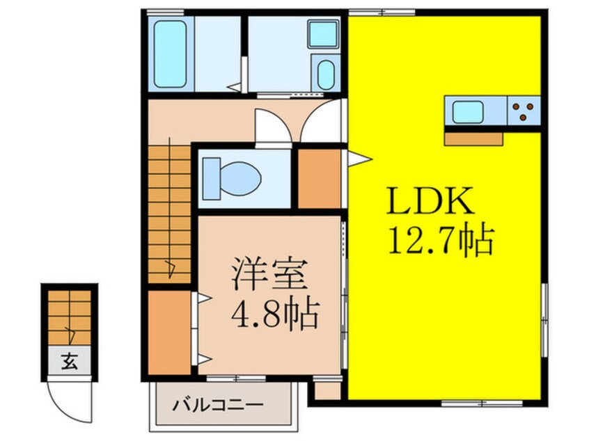 間取図 ルシアマルセ
