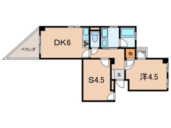 間取図 ルシエ－ル垂水