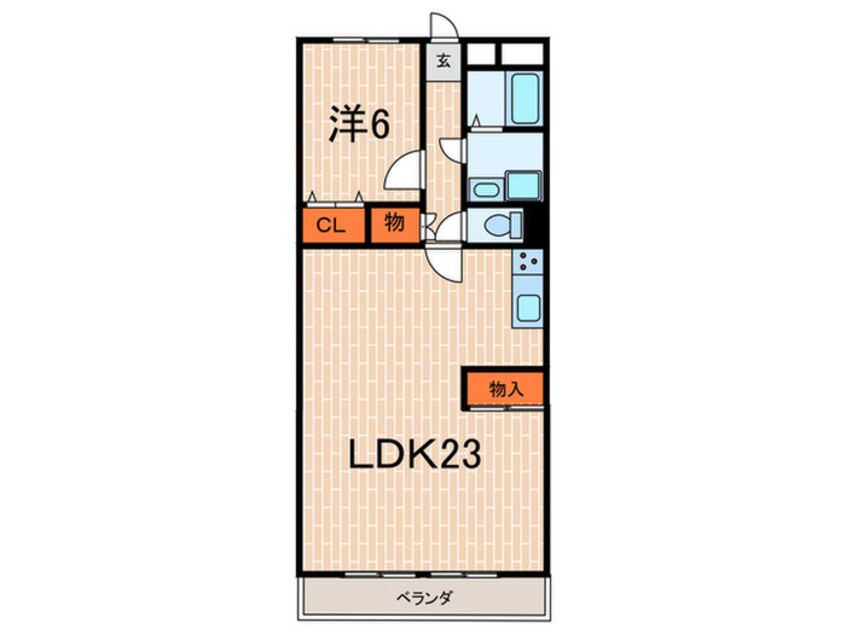 間取図 ヴィエント