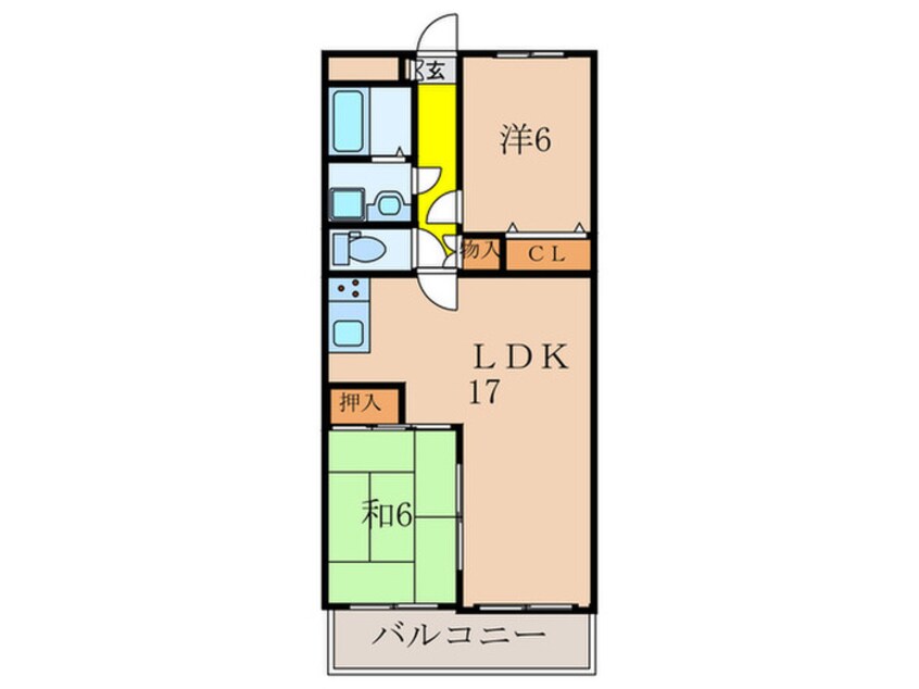 間取図 ヴィエント