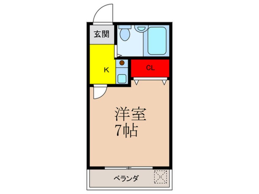 間取図 ルミエール池田