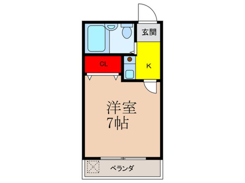 間取図 ルミエール池田