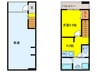 あんしん+VieM向野13-1008 1Kの間取り