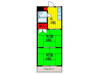 間取図 松原ハイツ