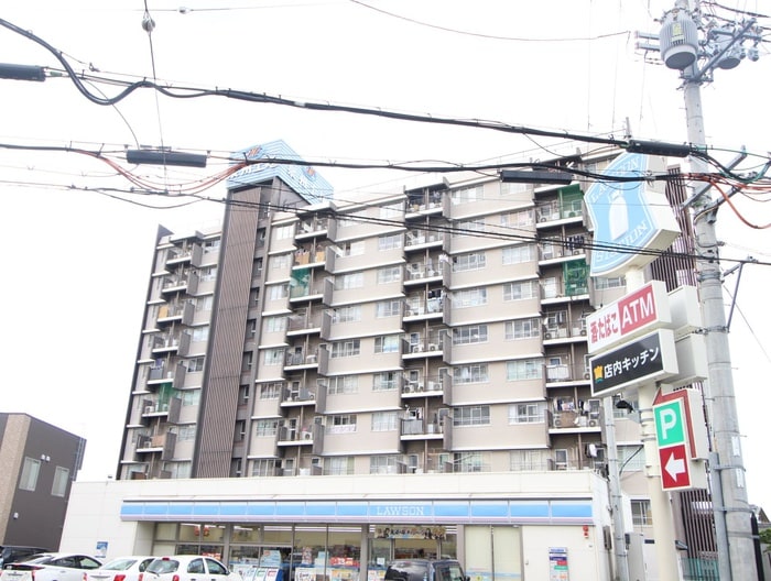 ローソン(コンビニ)まで800m セーヌ東岸和田
