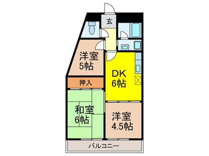 間取り図 有宏ハイツ