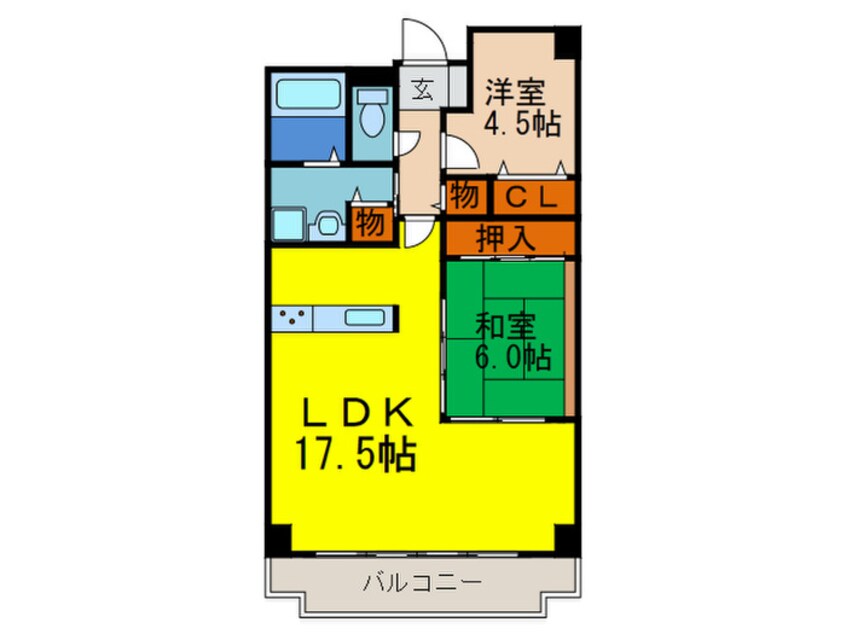 間取図 ウィステリア千里