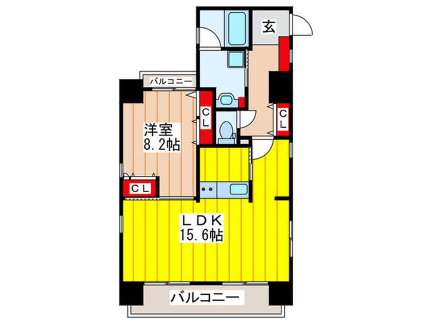 間取図 住真田山EAST