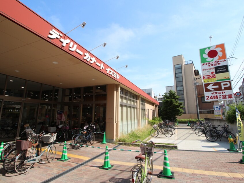 デイリーカナートイズミヤ玉造店(スーパー)まで170m 住真田山EAST