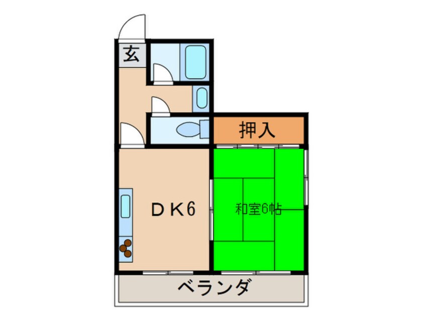 間取図 井上ハイツ