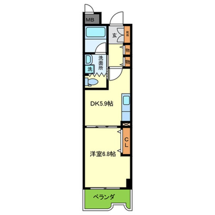 間取図 ELLEGRANDE OZU